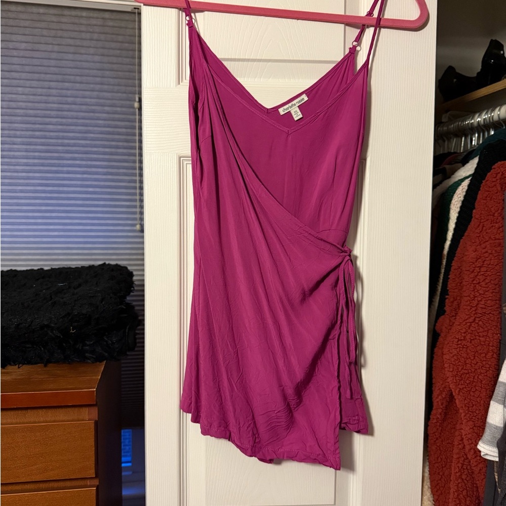 Charlotte Russe Magenta Mini Dress